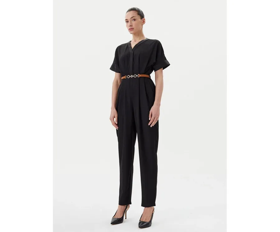 obrazek 1 Fracomina Kombinezon FR25SO2004W47601 Czarny Regular Fit