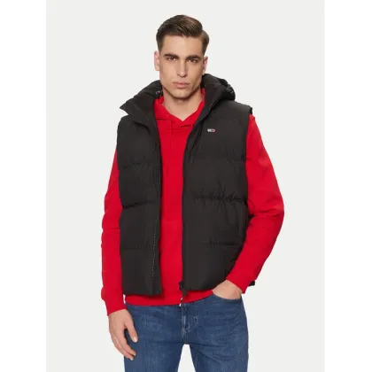Zdjęcie Tommy Jeans Bezrękawnik Essential DM0DM20465 Czarny Regular Fit