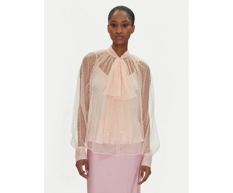 obrazek 1 TWINSET Bluzka 251TP2514 Różowy Loose Fit