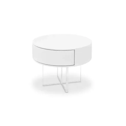 Picture White luxurious bedside table for a child