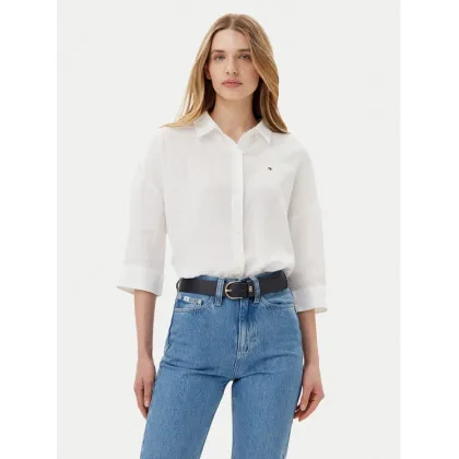 Zdjęcie Tommy Hilfiger Koszula WW0WW46169 Biały Loose Fit