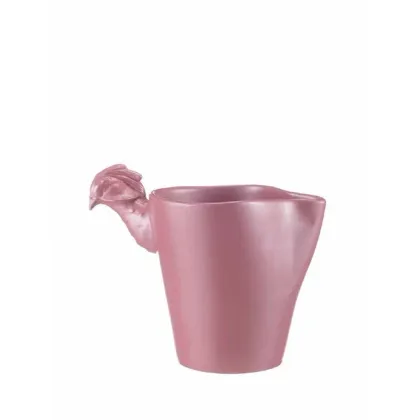 Picture Stylish ceramic jug with an unusual handle