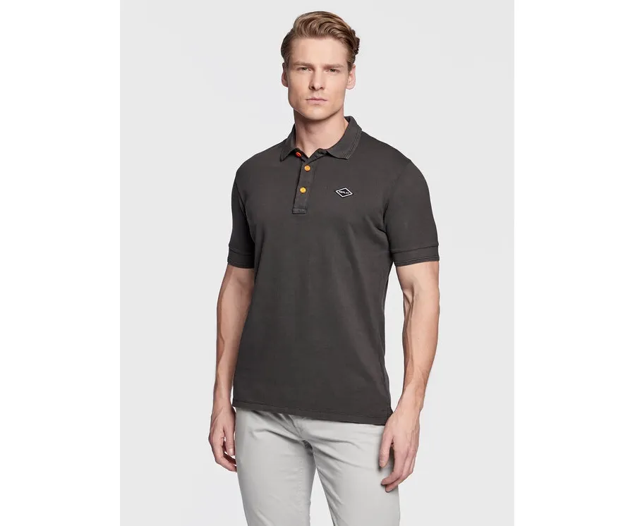 obrazek 1 Replay Polo M3070A.000.22696M Szary Regular Fit REPLAY
