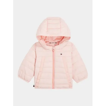 Zdjęcie Tommy Hilfiger Kurtka przejściowa Monotype Tape KN0KN01722 Różowy Regular Fit