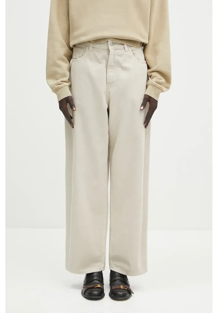 obrazek 1 Carhartt WIP jeansy Brandon Pant damskie high waist I034837
