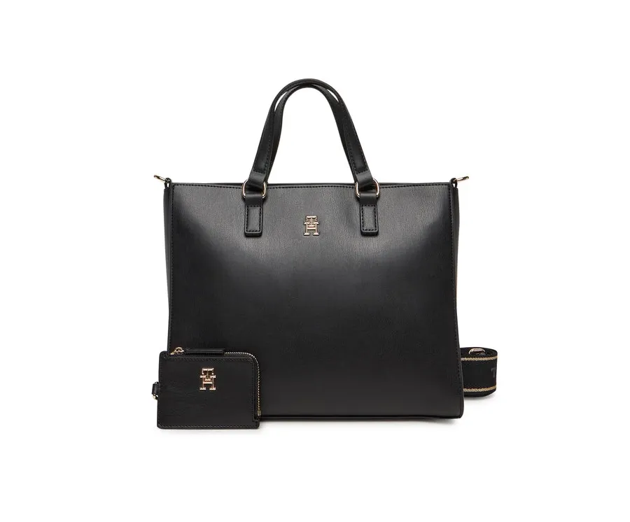 obrazek 1 Tommy Hilfiger Torebka Th Joy Satchel AW0AW16814 Czarny