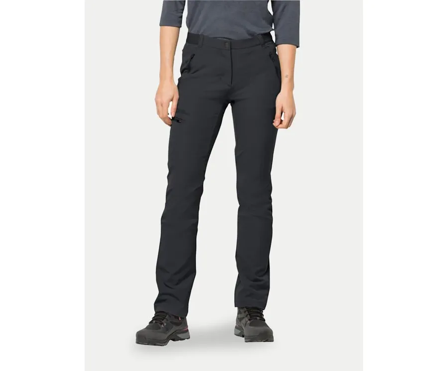 obrazek 1 Jack Wolfskin Spodnie outdoor Geigelstein 1507731 Czarny Regular Fit