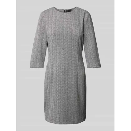 Zdjęcie Sukienka mini z rękawem o dł. 3/4 model ‘SILVA’