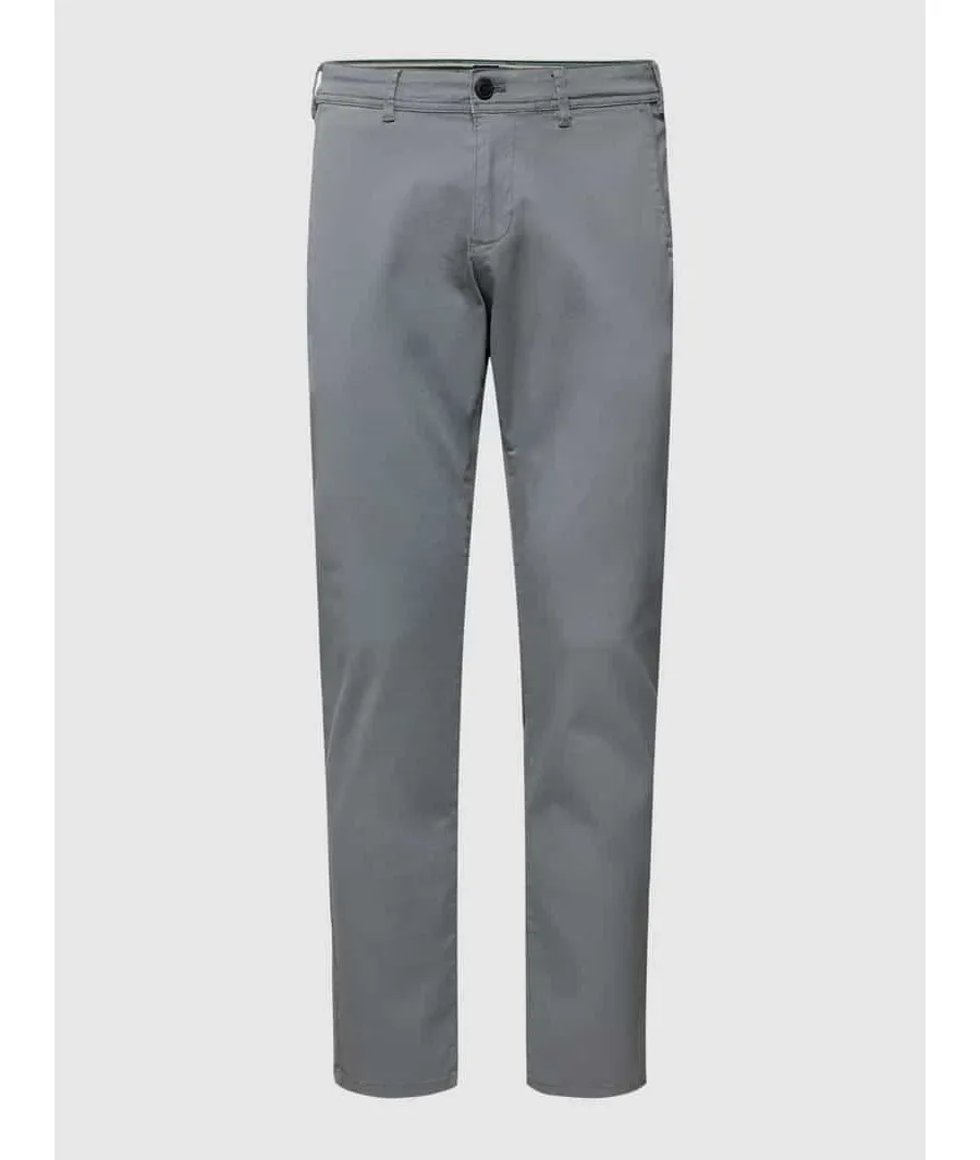 obrazek 1 Chinosy o kroju super slim fit z kieszenią na telefon komórkowy