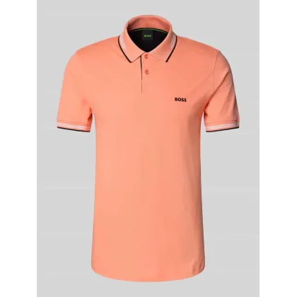 Zdjęcie Koszulka polo z detalem z logo model ‘Paul’