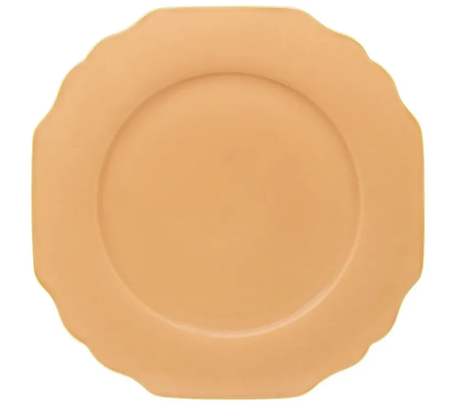 obrazek 1 Talerz serwisowy XL 32 cm Viena Apricot Gold
