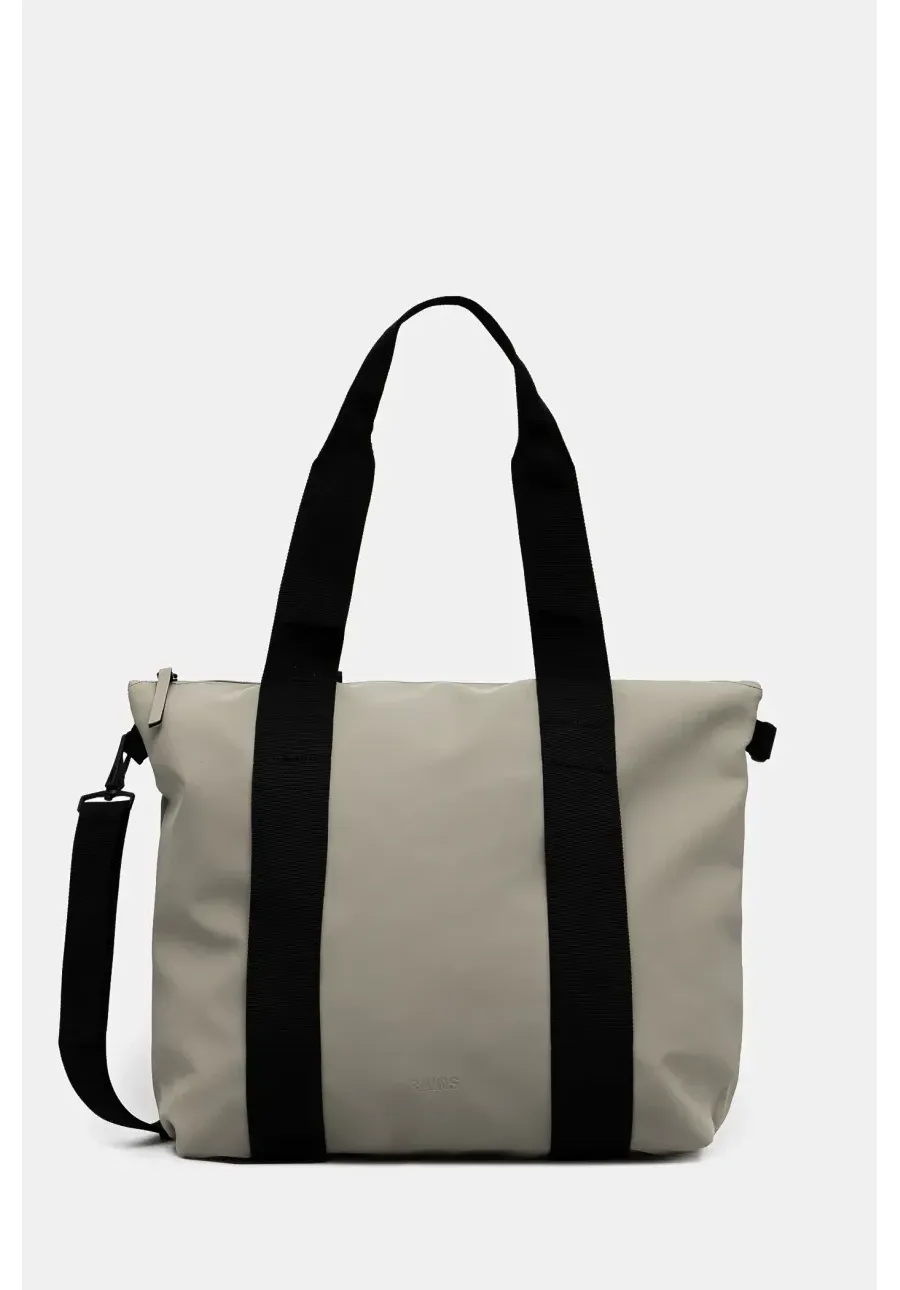 obrazek 1 Rains torba Tote Bag Mini W3 kolor zielony 14160