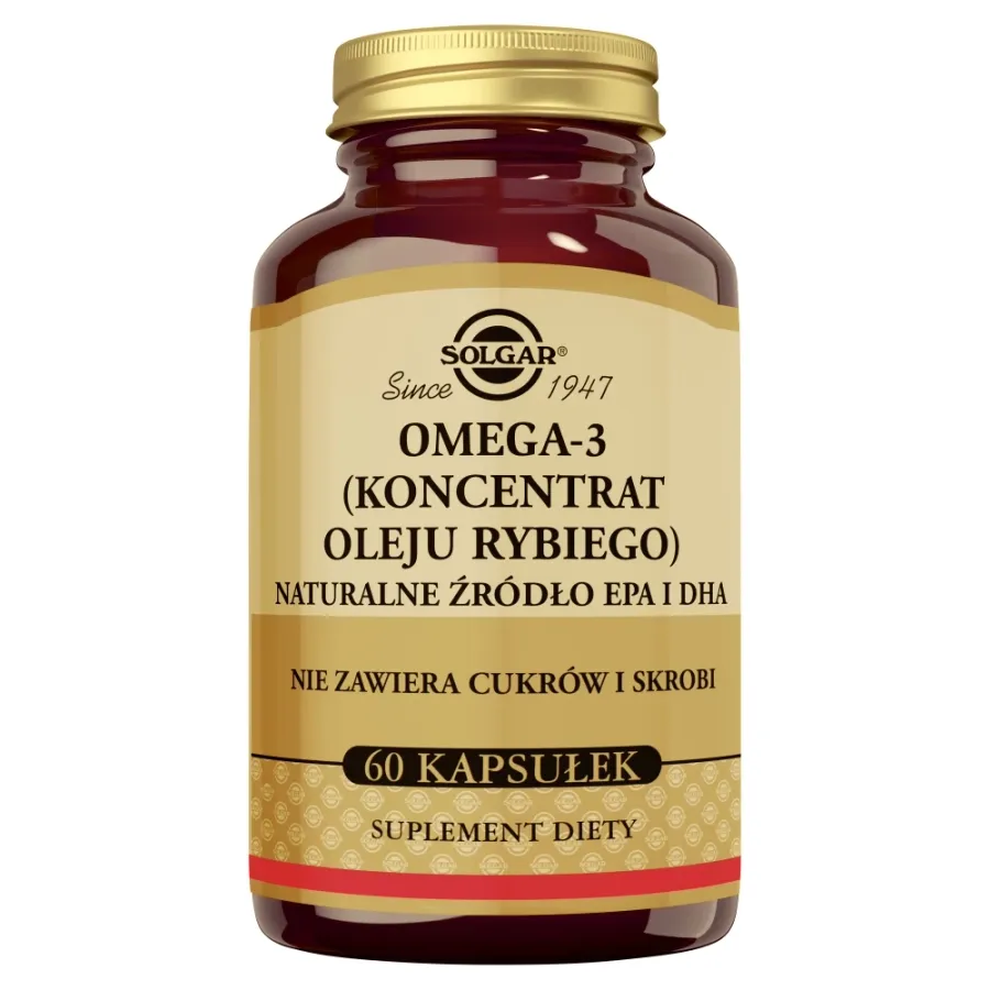 obrazek 1 Solgar Omega-3 Koncentrat oleju rybiego kapsułki