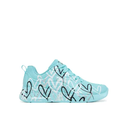Zdjęcie Skechers Sneakersy Uno Lite - Heart of Hearts 177977/TURQ Turkusowy