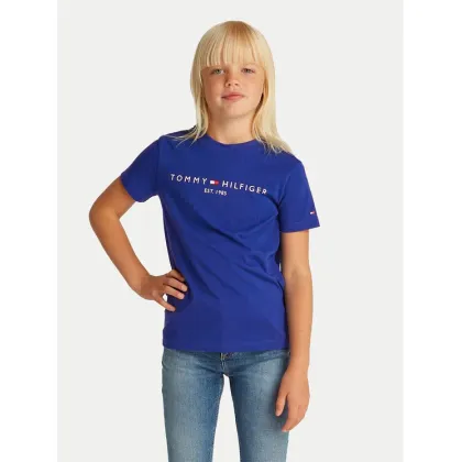 Zdjęcie Tommy Hilfiger T-Shirt Essential KS0KS00397 D Niebieski Regular Fit