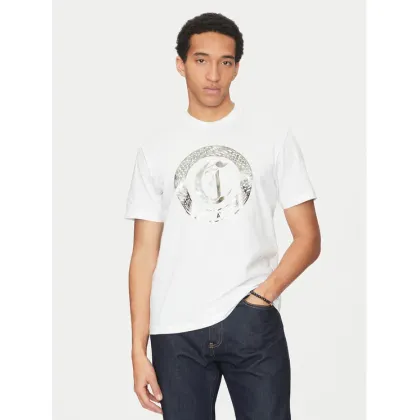 Zdjęcie Just Cavalli T-Shirt 78OAHT14 Biały Regular Fit