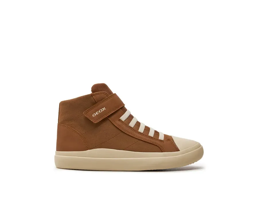obrazek 1 Geox Sneakersy J Gisli Boy J465CB 0AFME C0013 S Brązowy
