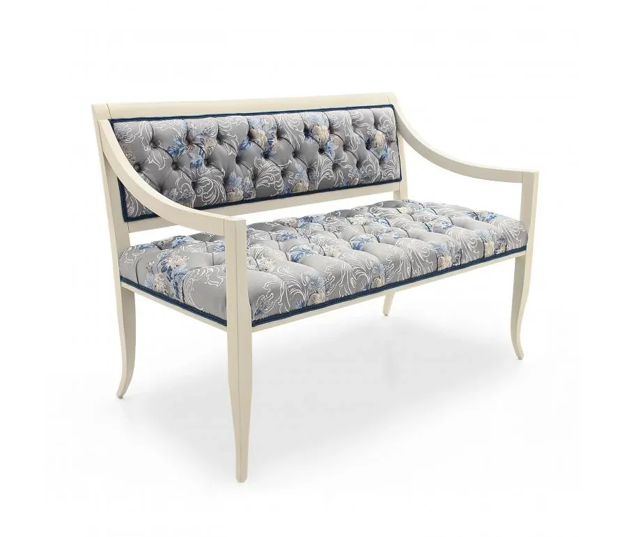 obrazek 1 Luksusowa elegancka sofa 2 -osobowa w stylu nowoczesnym - Sevensedie