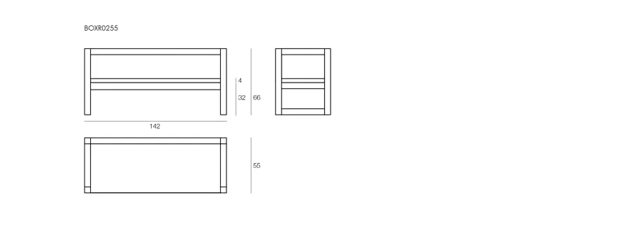 obrazek 6 Minimalistyczna ogrodowa sofa Boxer
