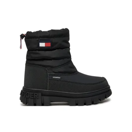 Zdjęcie Tommy Hilfiger Śniegowce Fur Boot T3X5-33715-1695 M Czarny