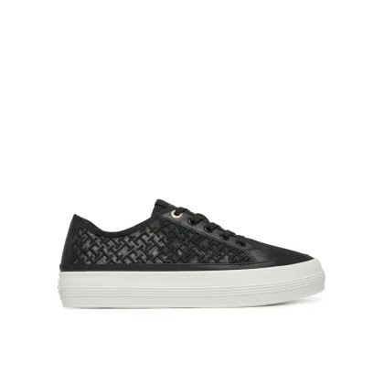 Zdjęcie Tommy Hilfiger Sneakersy Vulc Embroidered Sneaker FW0FW08685 Czarny