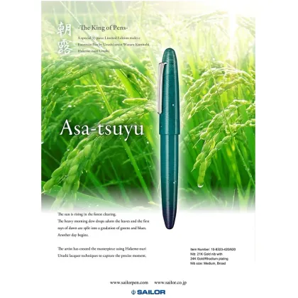 Zdjęcie Poranna Rosa - unikalne pióro wieczne