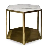 Zdjęcie Elegancki stolik kawowy H.40xL.52xP.45 cm