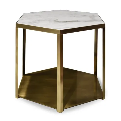 Zdjęcie Elegancki stolik kawowy H.40xL.52xP.45 cm