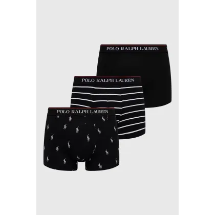 Zdjęcie Polo Ralph Lauren Bokserki (3-pack) 714830299009 męskie kolor czarny