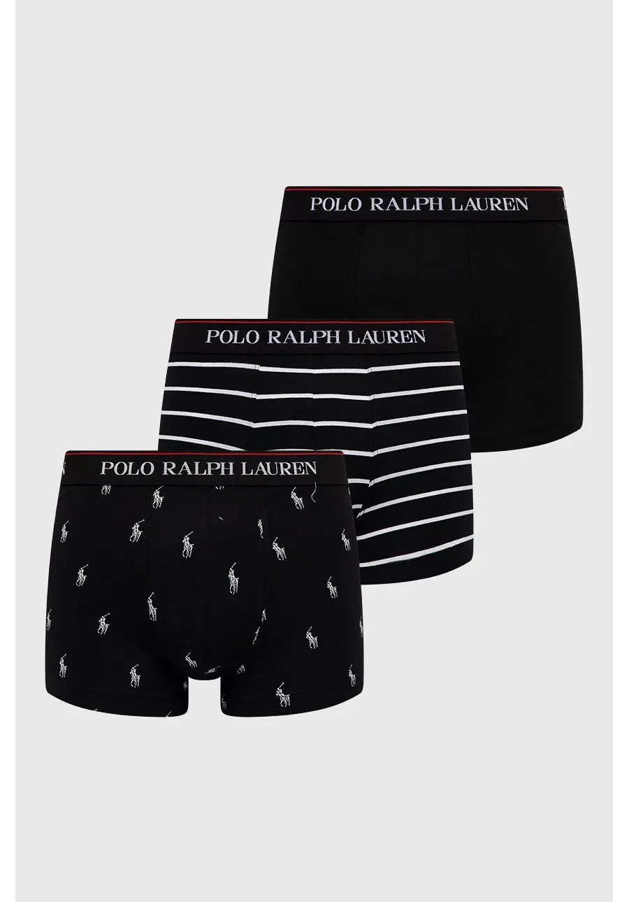 obrazek 1 Polo Ralph Lauren Bokserki (3-pack) 714830299009 męskie kolor czarny