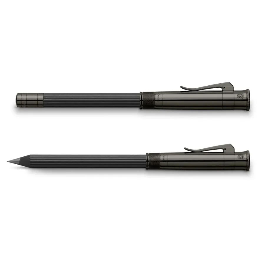 obrazek 7 Luksusowy w czarnym kolorze ołówek z temperówką - Perfect Magnum Black Edition