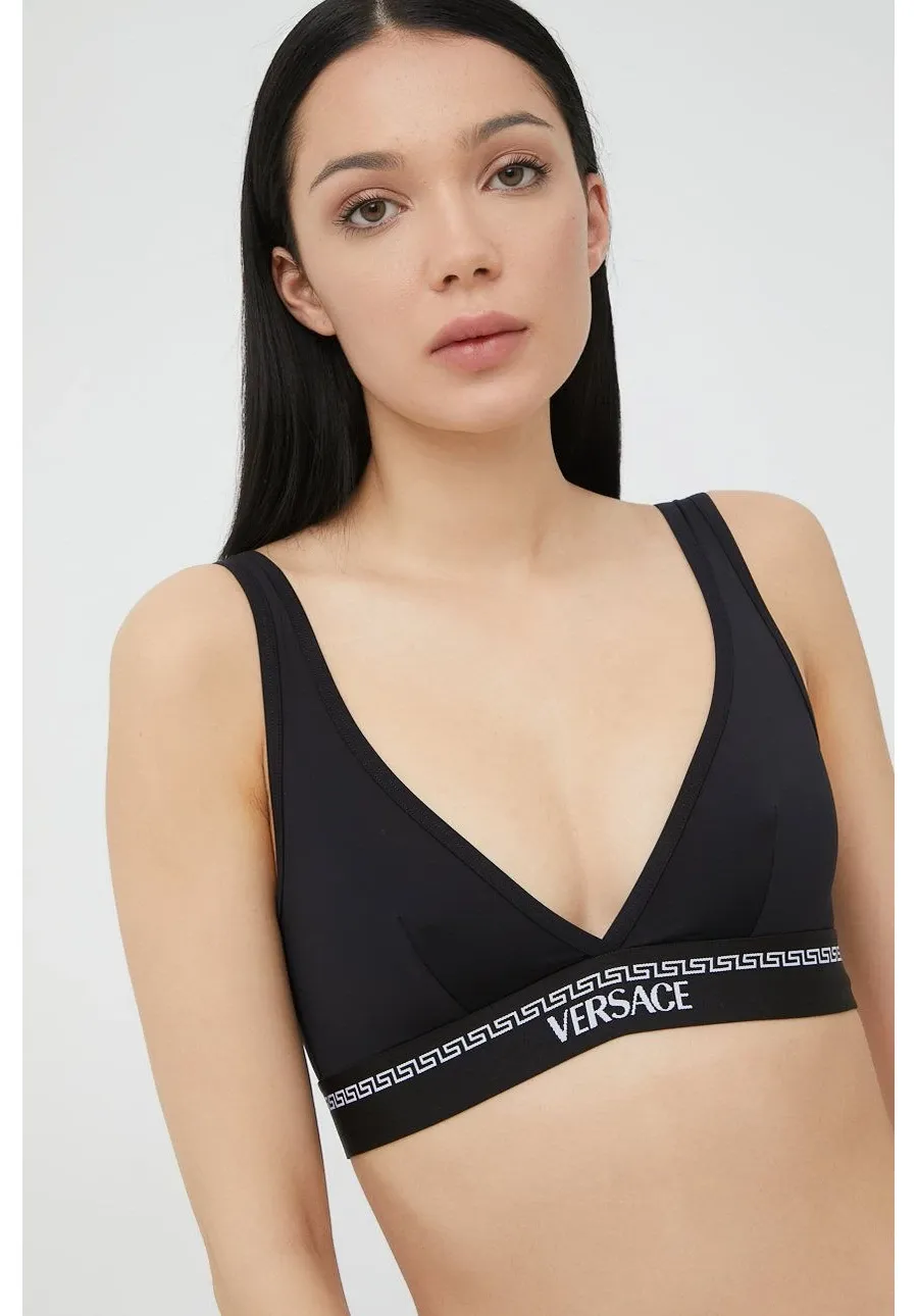 obrazek 1 Versace biustonosz kolor czarny gładki AUD04069 1A02541