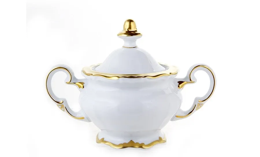 obrazek 1 Elegancka cukiernica z porcelany