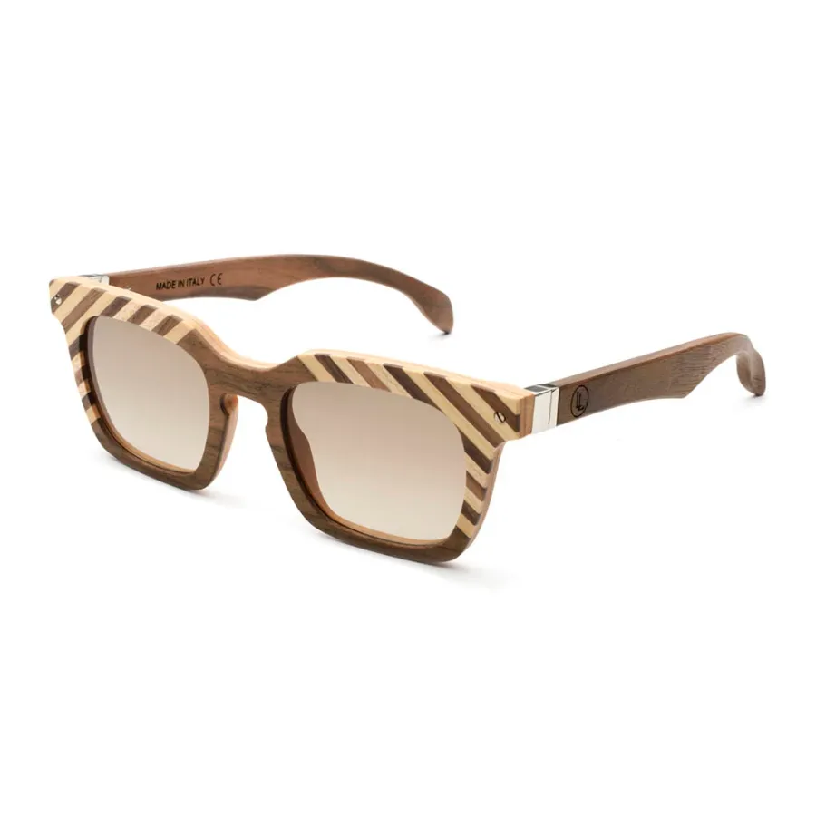 obrazek 2 Okulary przeciwsłoneczne z ozdobnymi paskami - Legno Light