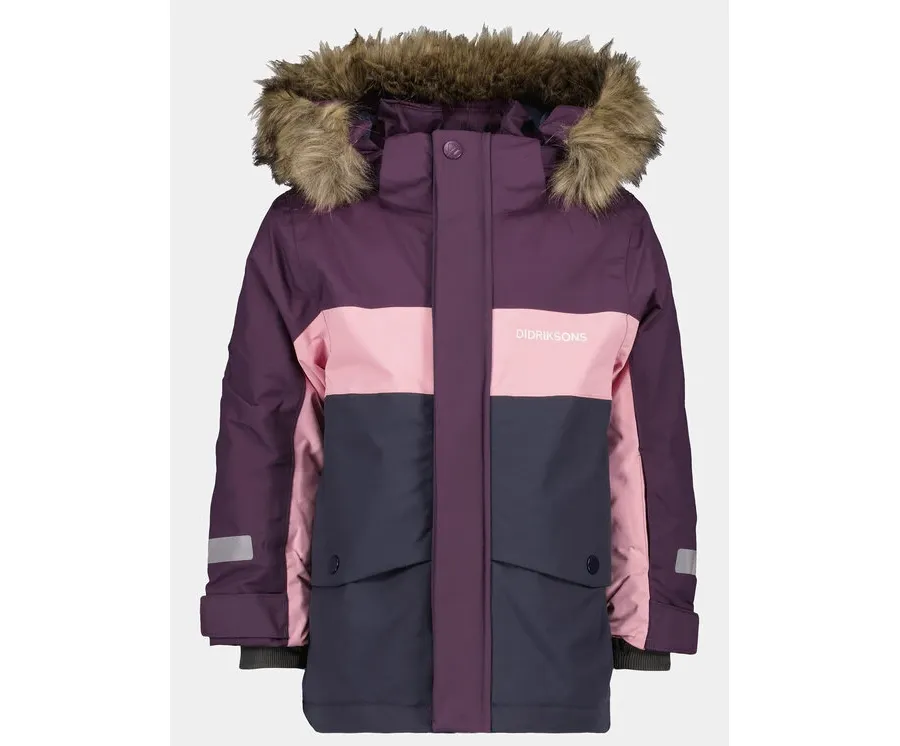 obrazek 1 Didriksons Parka Bjärven Kids Parka 2 504898 Fioletowy