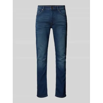 Zdjęcie Jeansy o kroju shaped fit z efektem znoszenia model ‘SJÖBO’