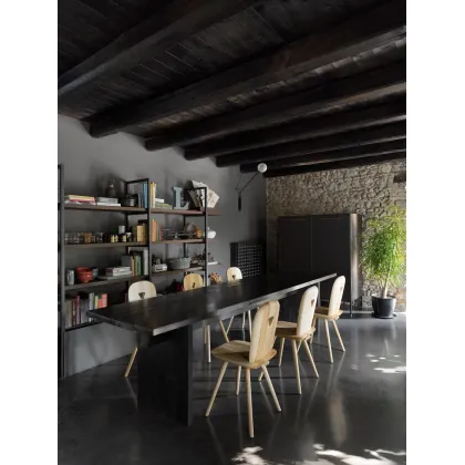 Zdjęcie Dwa Oryginalne, Designerskie Krzesła z Włoch do Minimalistycznego Salonu - Casamnia Horm