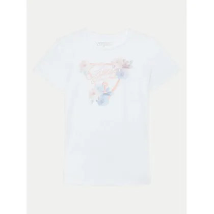 Zdjęcie Guess T-Shirt J5RI22 K6YW4 Biały Regular Fit
