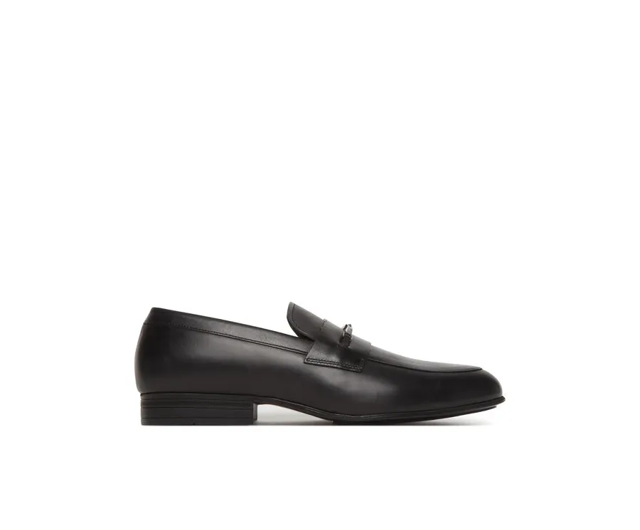 obrazek 1 Calvin Klein Półbuty Almond Moccasin W/ Bit HM0HM01884 Czarny