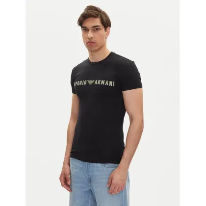 Zdjęcie Emporio Armani Underwear T-Shirt EM000375 AF10772 UC001 Czarny Slim Fit