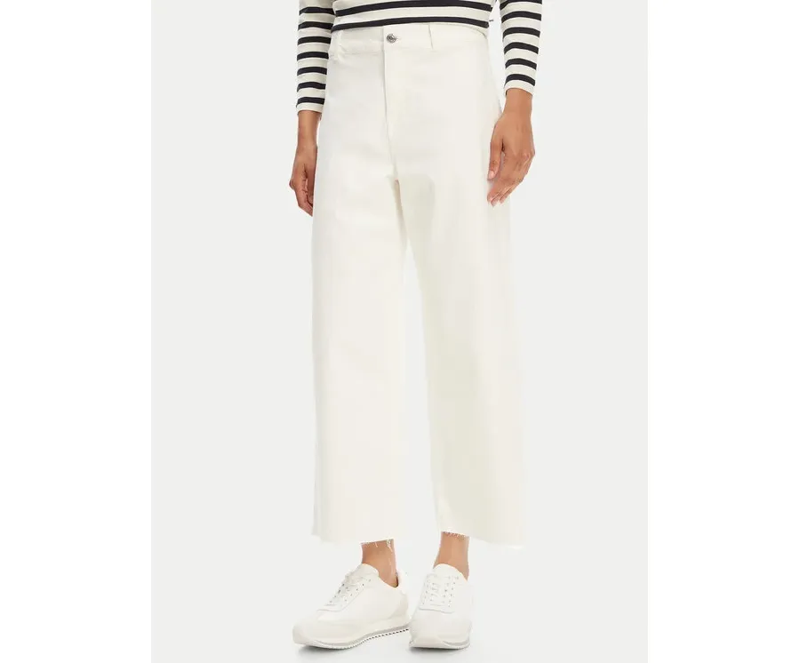 obrazek 1 Vero Moda Kuloty Wild Kayla 10307837 Biały Wide Leg
