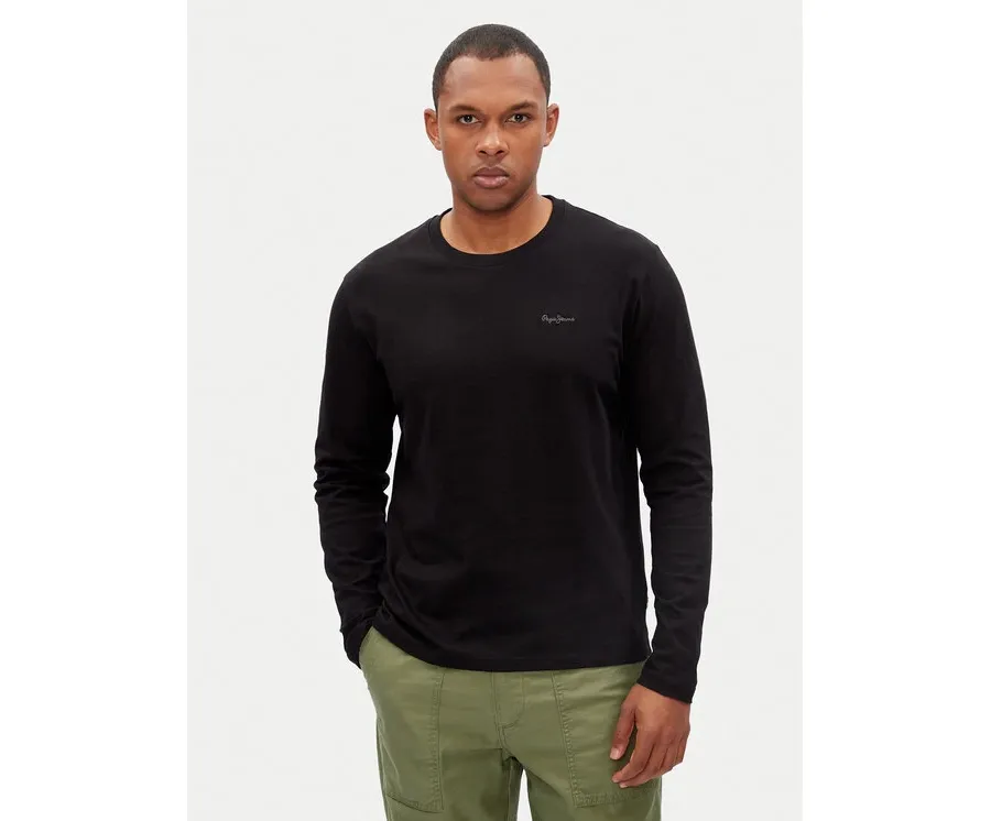 obrazek 1 Pepe Jeans Longsleeve Connor PM509219 Czarny Regular Fit
