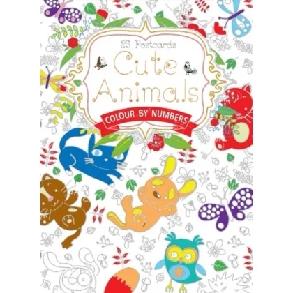 Zdjęcie Kolorowanka z pocztówkami ze zwierzętami - Flame Tree Publishing