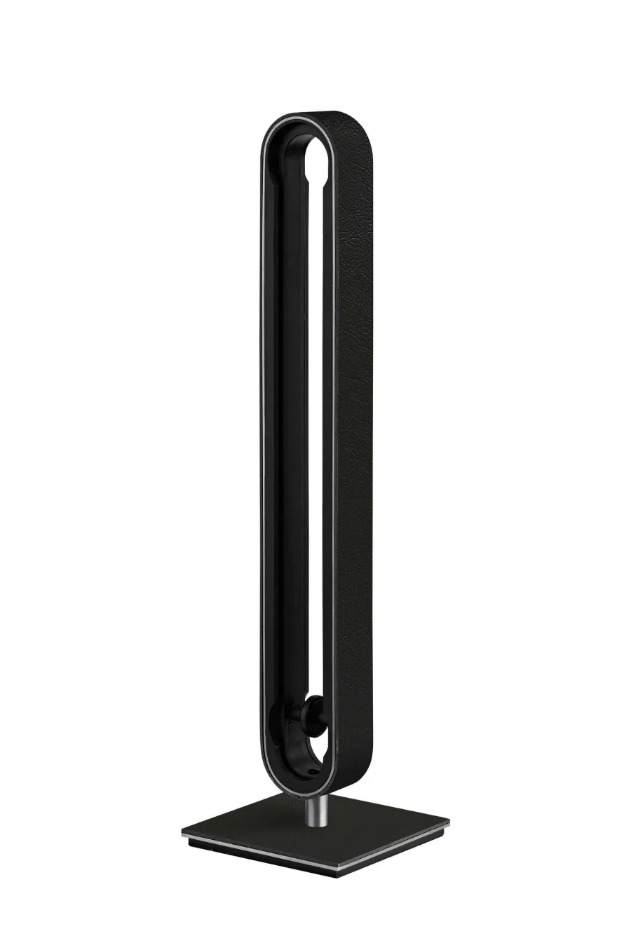 obrazek 1 Czarny uchwyt na kapsułki z kawą wykonany z naturalnej skóry