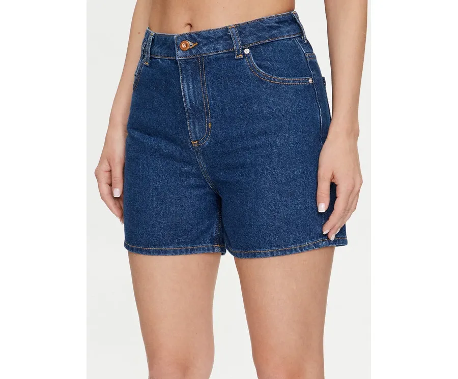 obrazek 1 Mustang Szorty jeansowe Charlotte 1015220 Granatowy Comfort Fit
