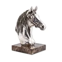 Picture A handsome statue of a horse's head