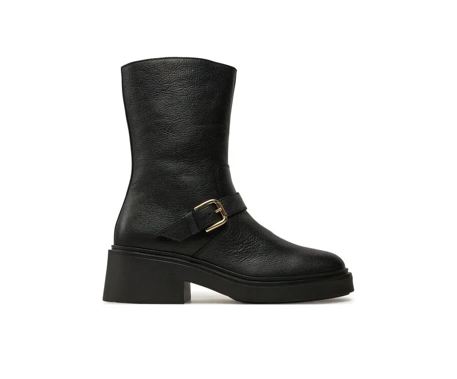 obrazek 1 Pollini Botki SA24086G1LTC0000 Czarny