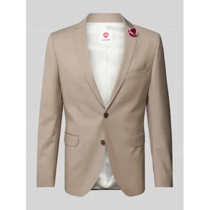 Zdjęcie Marynarka na 2 guziki o kroju slim fit z żywej wełny YOUR OWN PARTY by CG – CLUB of GENTS