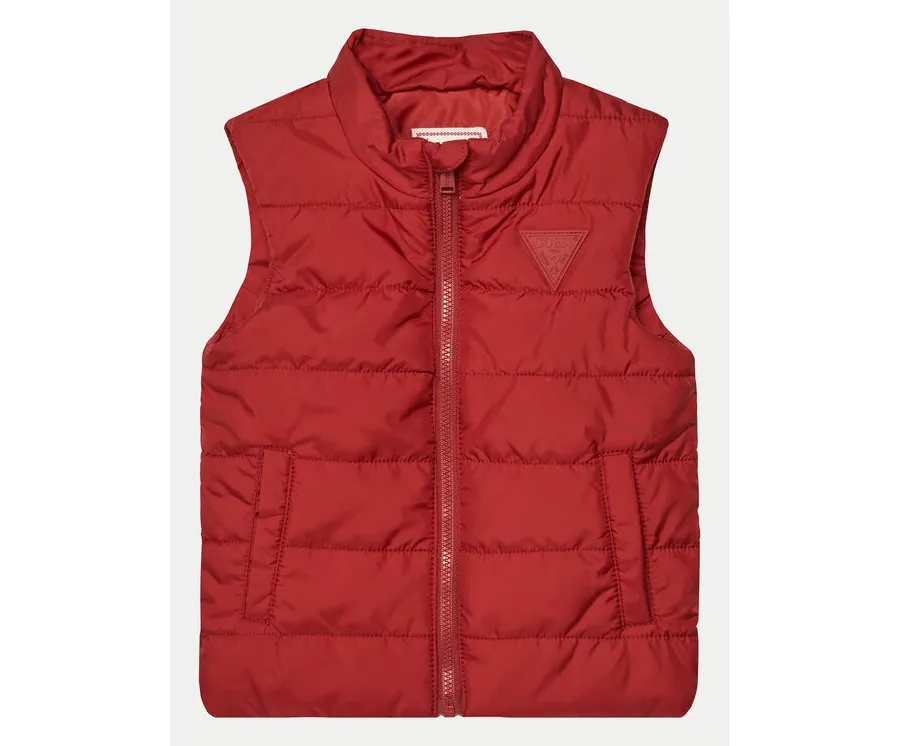 obrazek 1 Guess Bezrękawnik H4YT01 WCFM0 Czerwony Regular Fit
