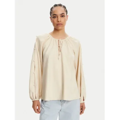 Zdjęcie TWINSET Bluzka 251LM2QFF Beżowy Regular Fit